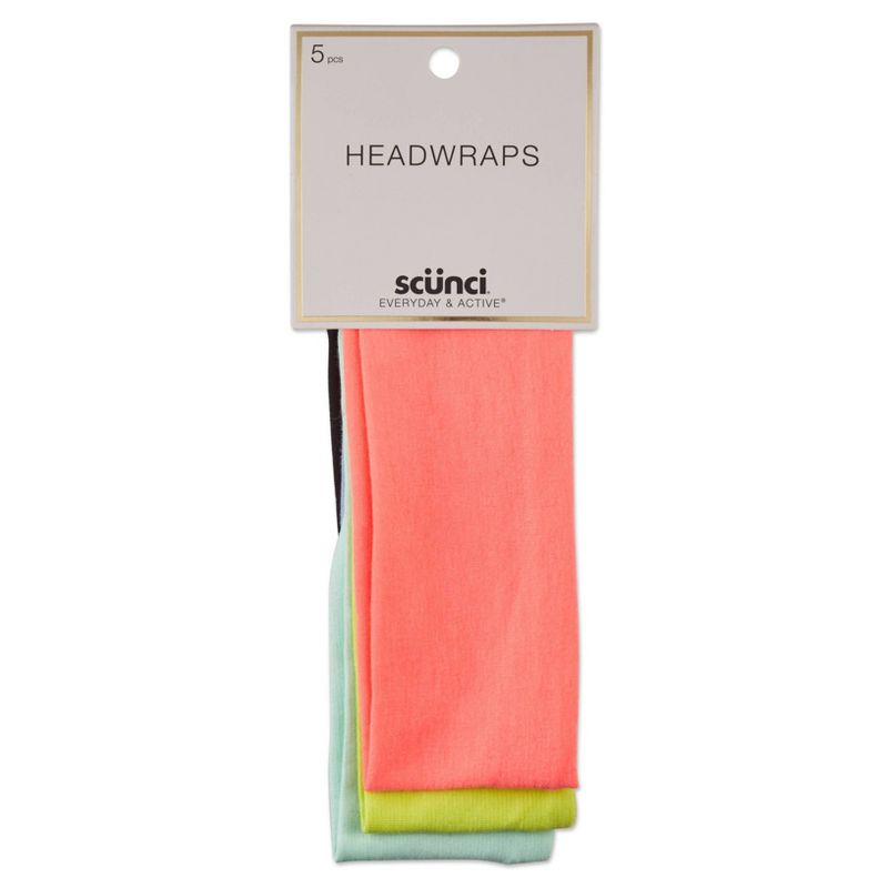 scunci  Interlock Headwraps - 2.5" - 5pk
