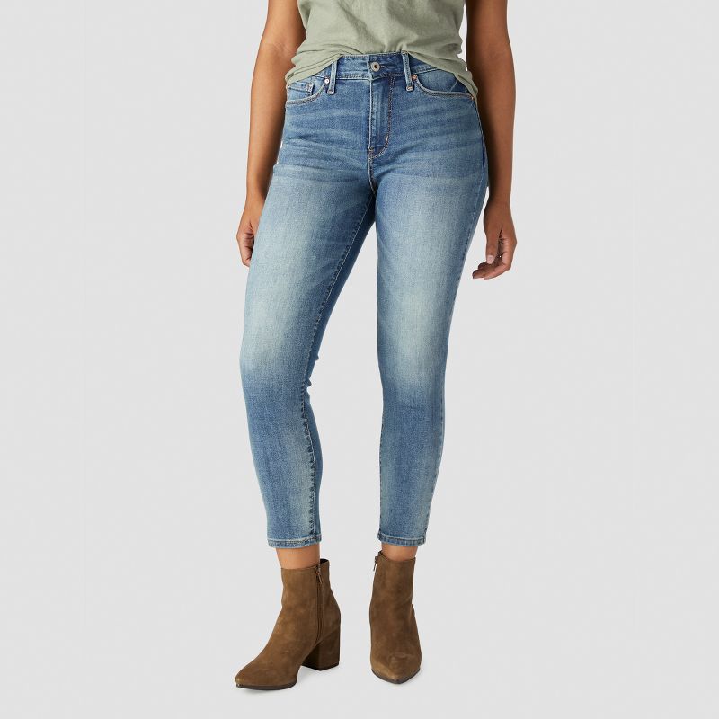 DENIZEN® from Levi's® Women's High-Rise Skinny Ankle Jeans - Medium Wash 14 Short