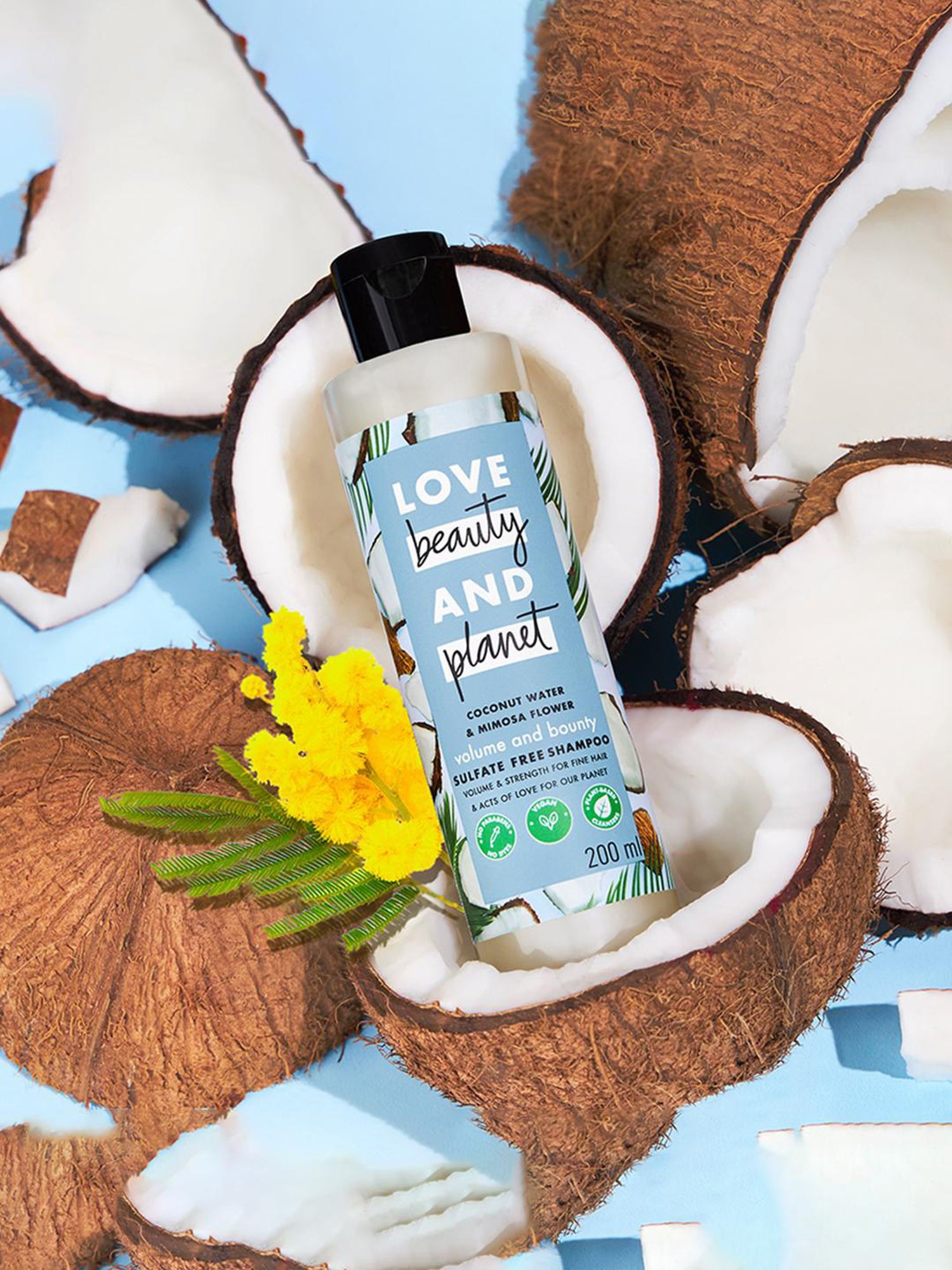 Love Beauty & Planet Coconut Water & Mimosa Flower Shampoo - 200 ml