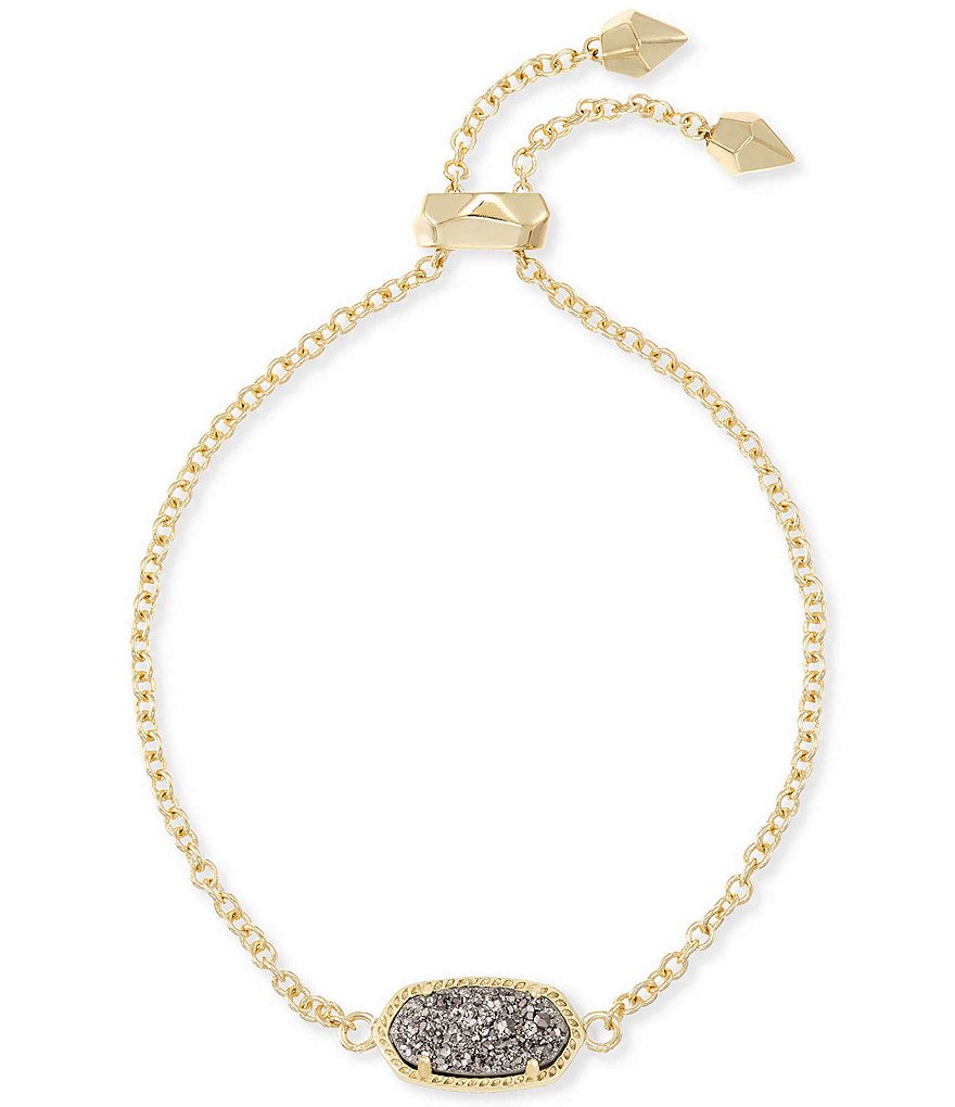 Kendra Scott Elaina Gold Adjustable Chain Bracelet