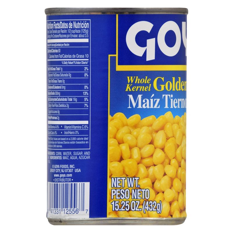 Goya Whole Kernel Golden Corn - 15.25oz