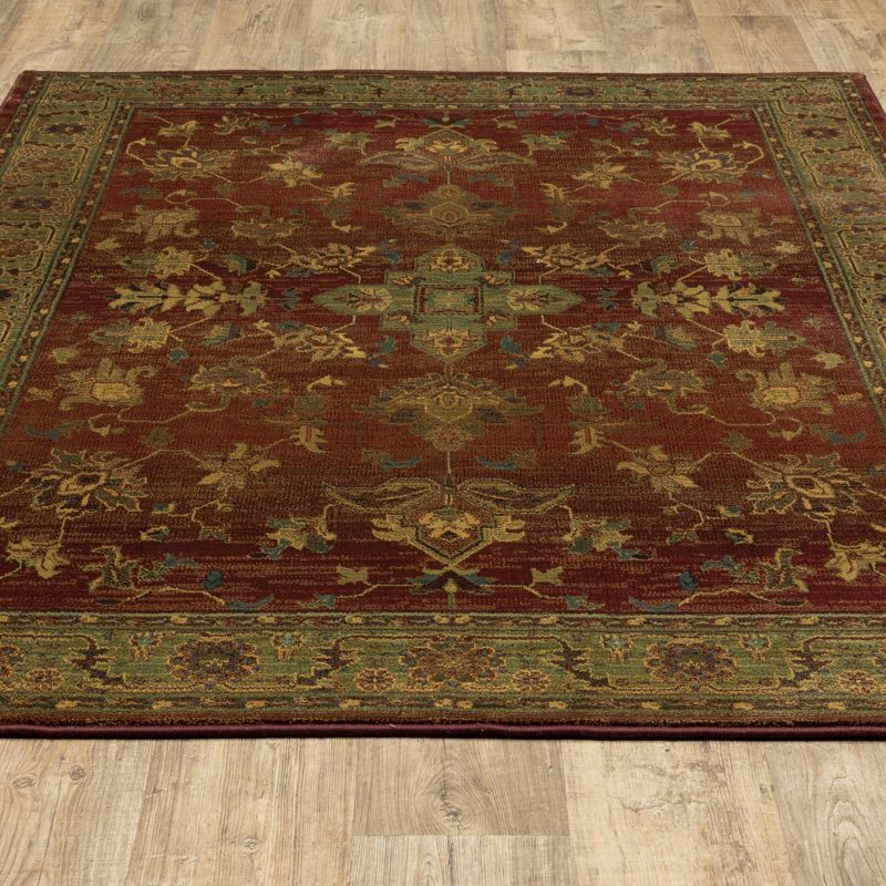 Ansley Area Rug - Red (7'10"x11')