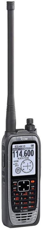 Icom IC-A25N VHF Airband Transceiver (NAV & COM channels)