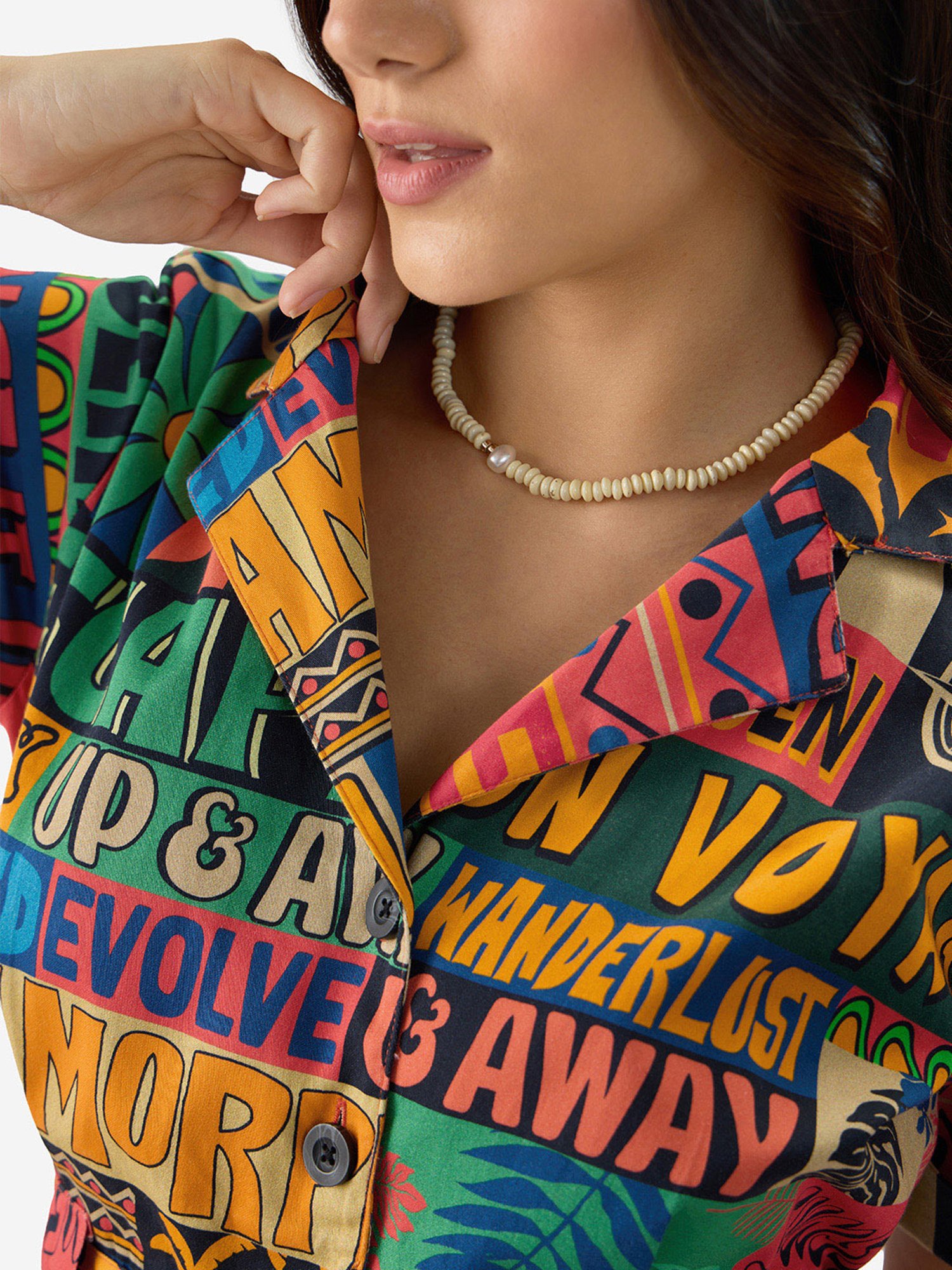 The Souled Store Multicolor Printed Playsuit