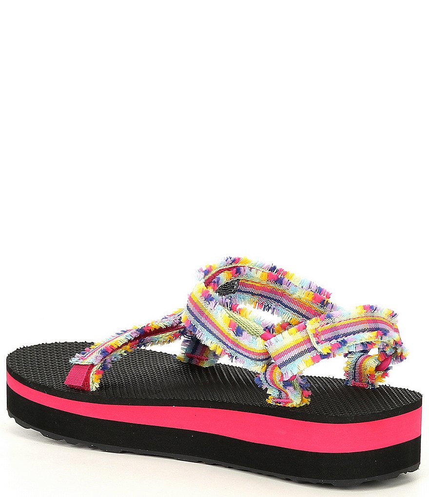 Teva Girls' Midform Fray Sandals (Youth)