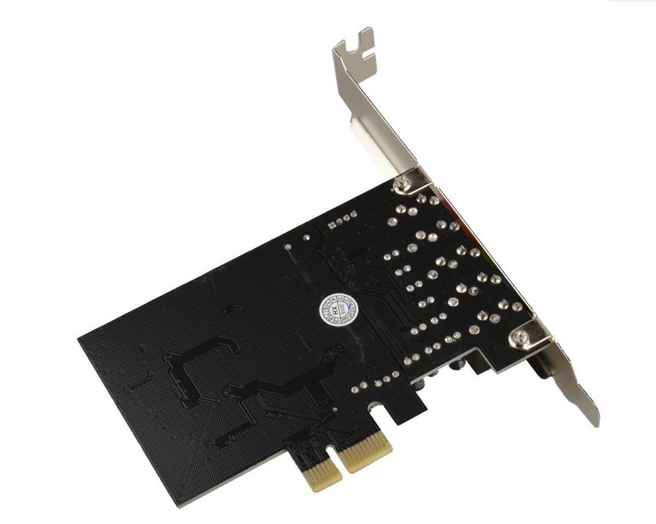 Desktop PC Sound Card PCI-e Express 5.1 PC Sound Card 6 Channel Surround 3D Audio CMI8738