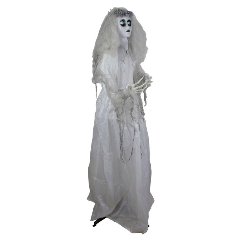 Northlight 6' Lighted and Animated Ghost Bride Halloween Decoration