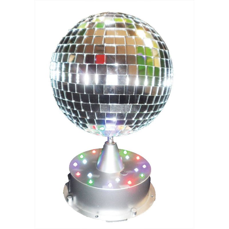 Halloween Mirror Ball with Led Base