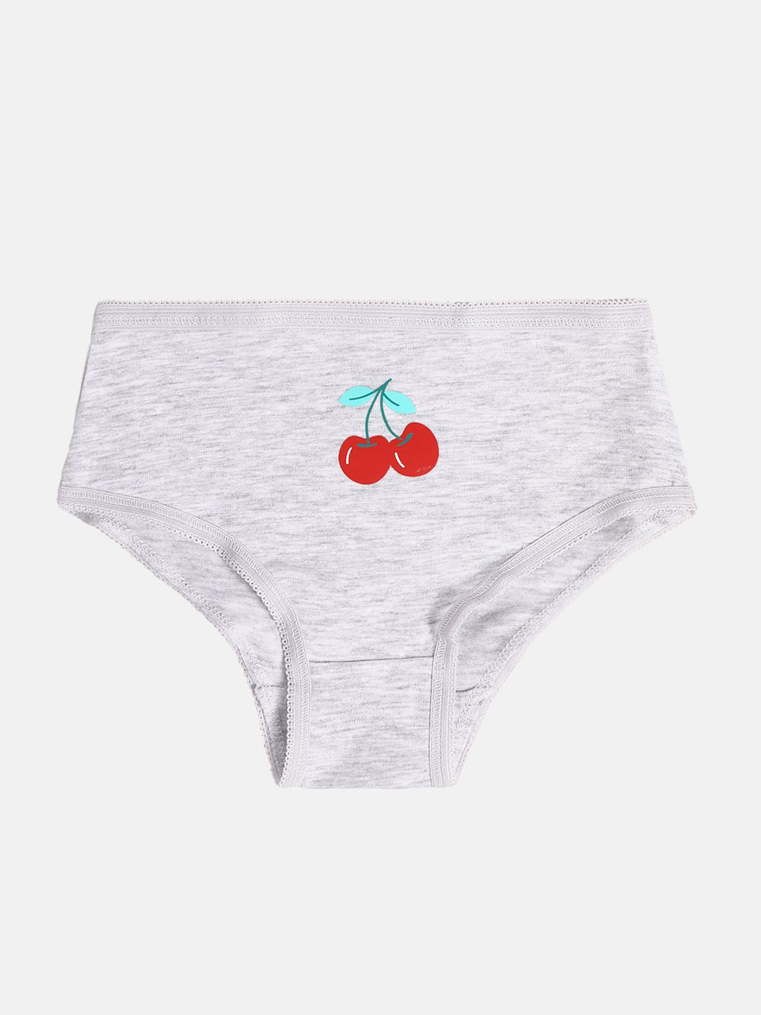 Y&F Kids by Westside Beige Printed Cotton Briefs - Pack of 5