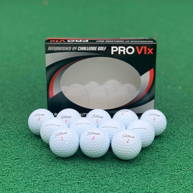 Titleist PRO V1x Refurbished AA Golf Balls - 12pk