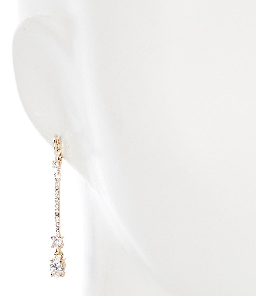 Gemma Layne Pave Stick Drop Earrings