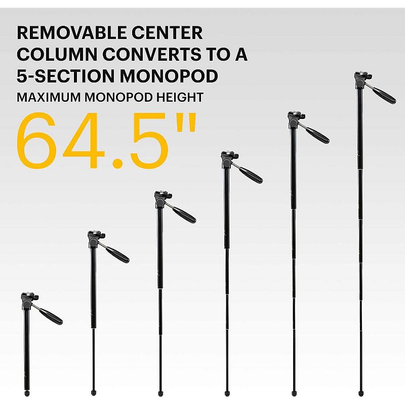 Xsories Big Bendy w/ GoPro Mount - Black (BNDY4A001)