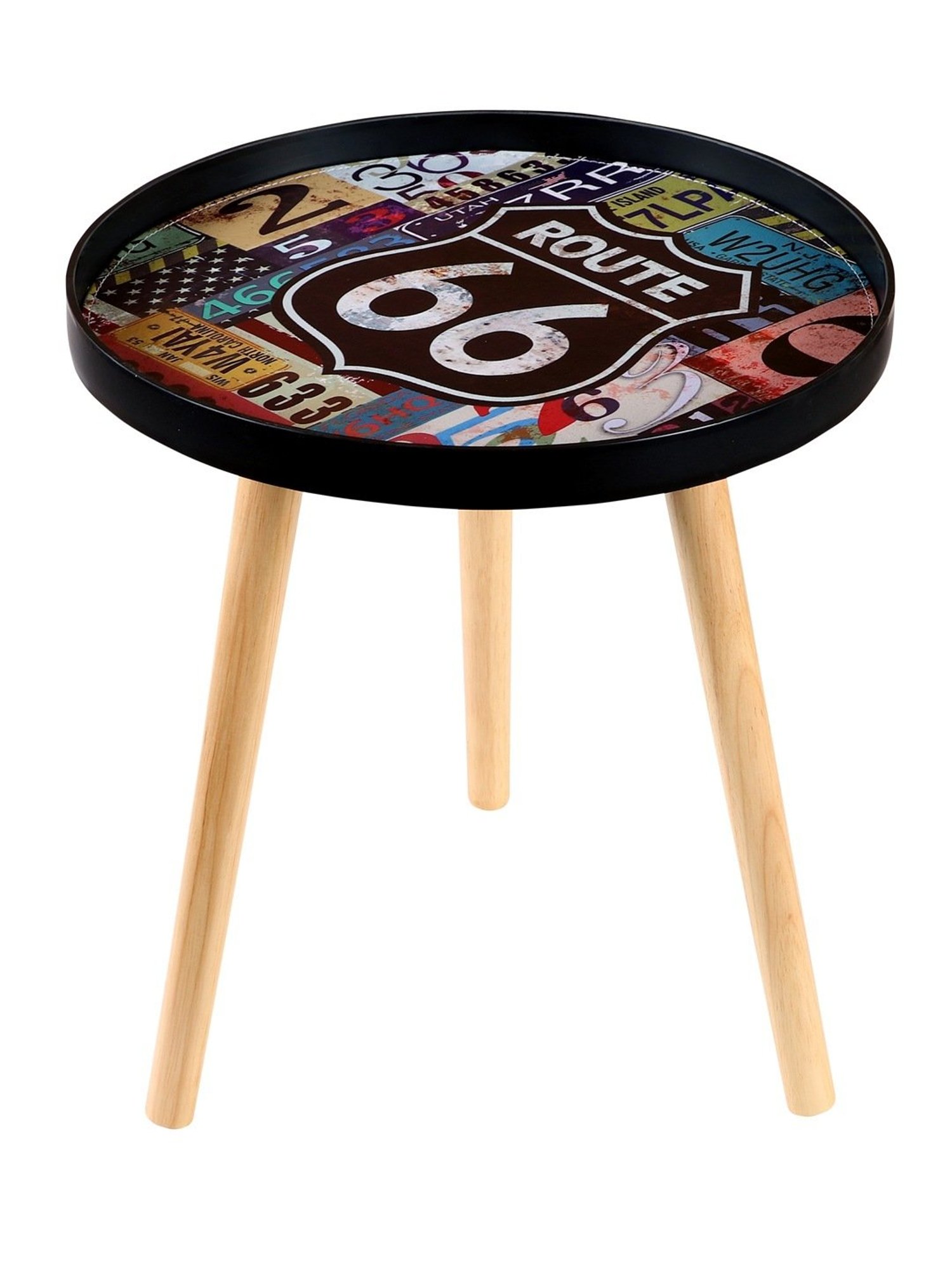 Artisans Rose Vote Hand-painted Multicolor Iron Ballot Box