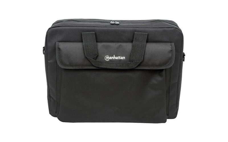 Manhattan London 15.6" Laptop Briefcase - Top-load, Fits most widescreens up to 15.6"