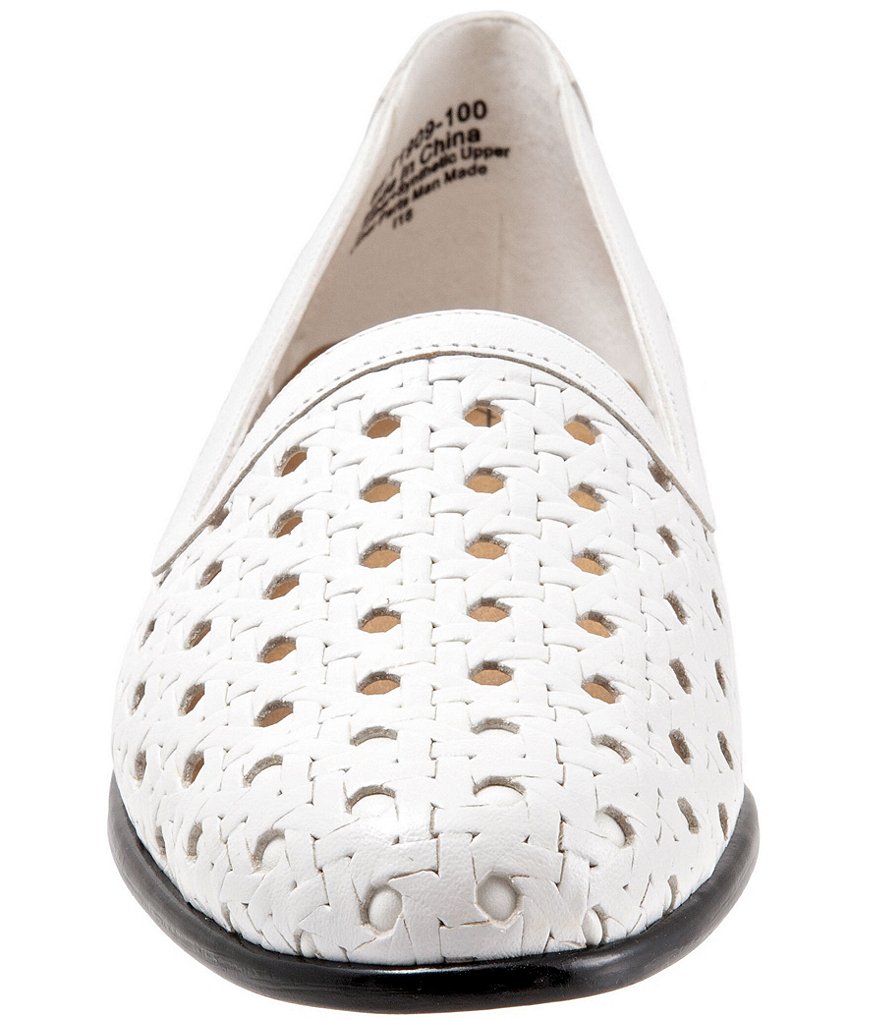 Trotters Liz Woven Leather Loafers