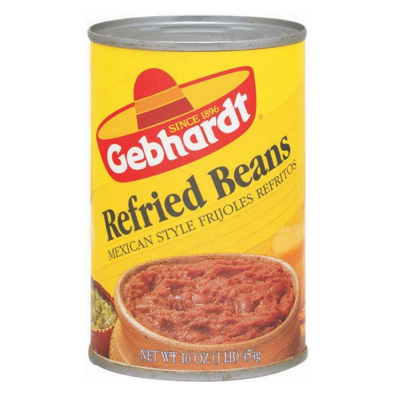 Gebhardt Refried Beans - 16oz