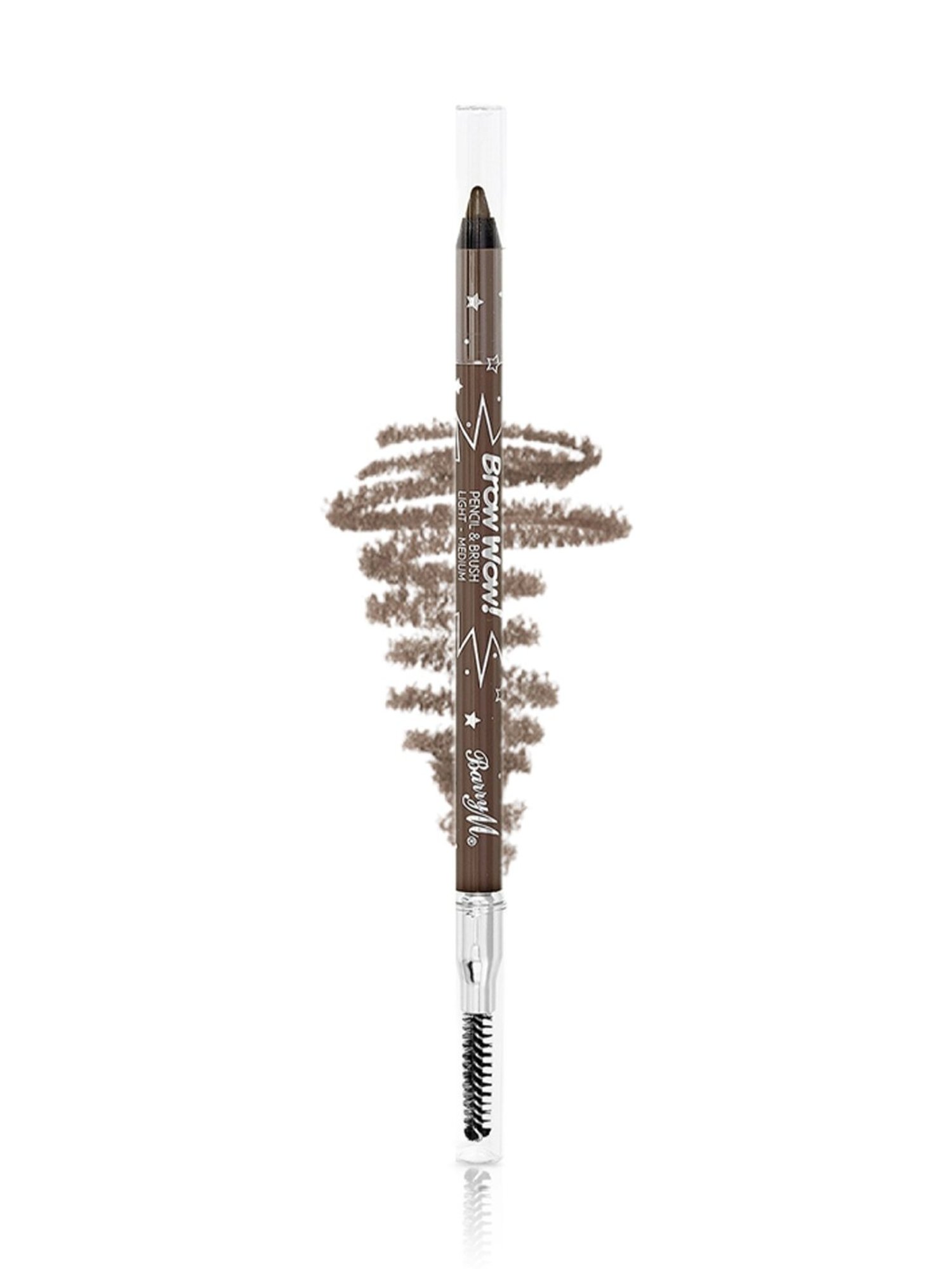 Barry M Brow Wow Pencil & Brush Light-Medium - 1.2 gm
