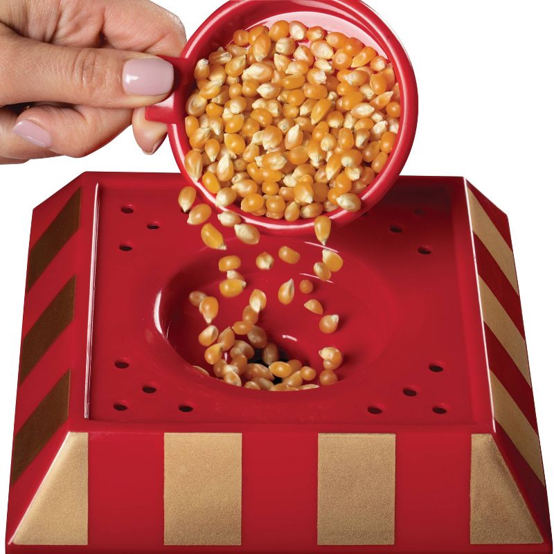 Salton Electric Old Fashioned Popcorn Maker - Red