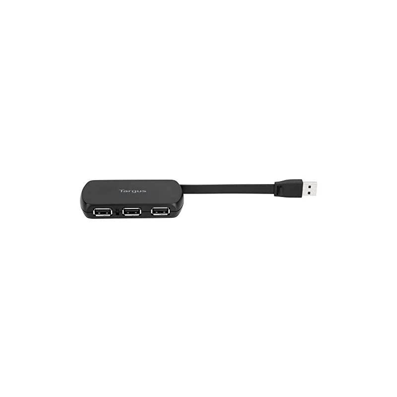 4Port USB 20 Hub with Sleek and Travel Friendly Black ACH114US
