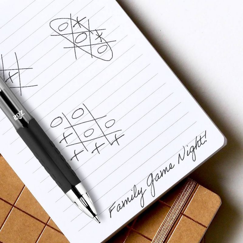 10ct Gel Pens 207 Designer .7 Medium Assorted Fashion Colors - Uni-Ball