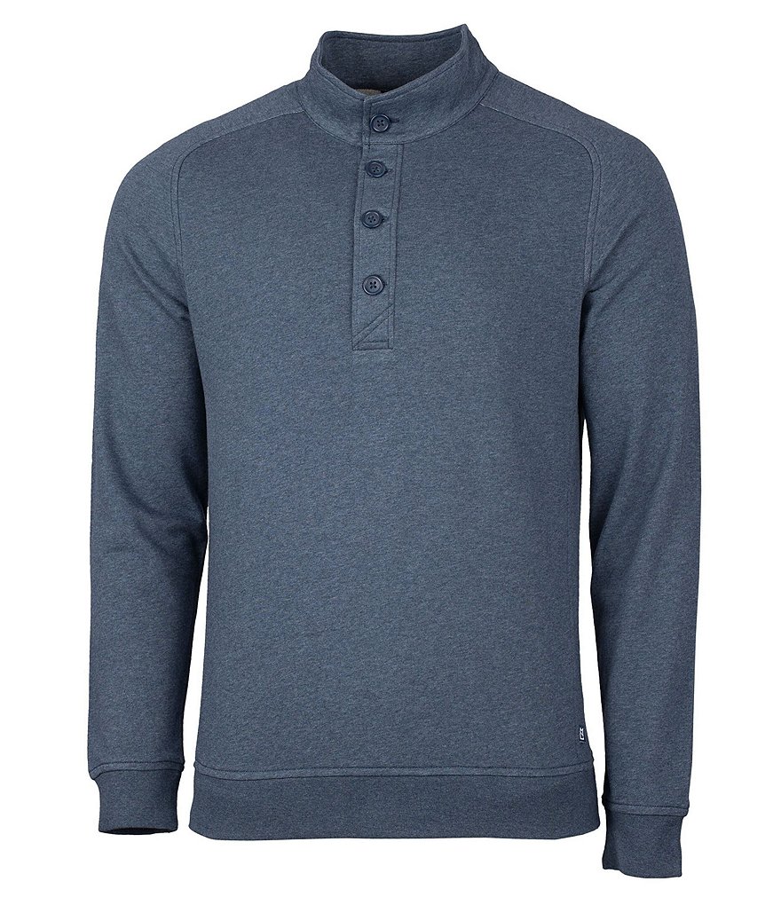 Cutter & Buck Big & Tall Saturday Mock Sweatshirt