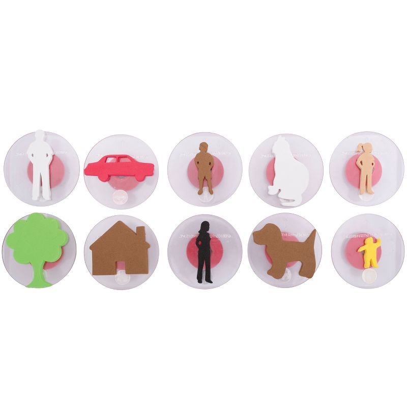 Ready 2 Learn Giant Stampers - Family Members - Set of 10