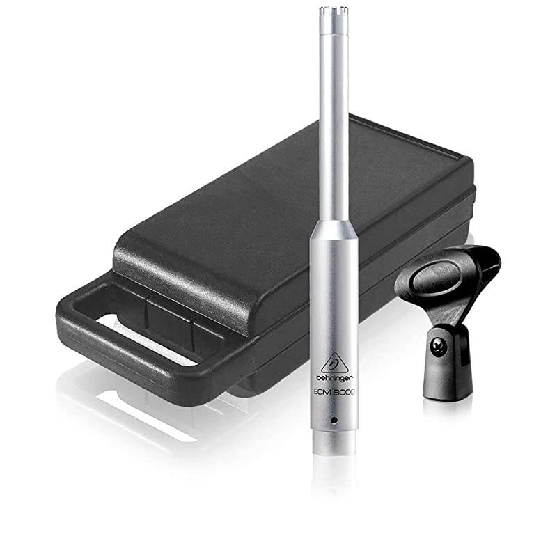 ECM8000 Ultra-Linear Measurement Condenser Studio Microphone,Silver