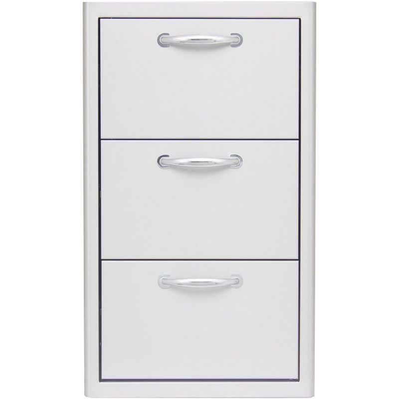 Blaze  16-Inch Stainless Steel Triple Access Drawer BLZ-DRW3-R.