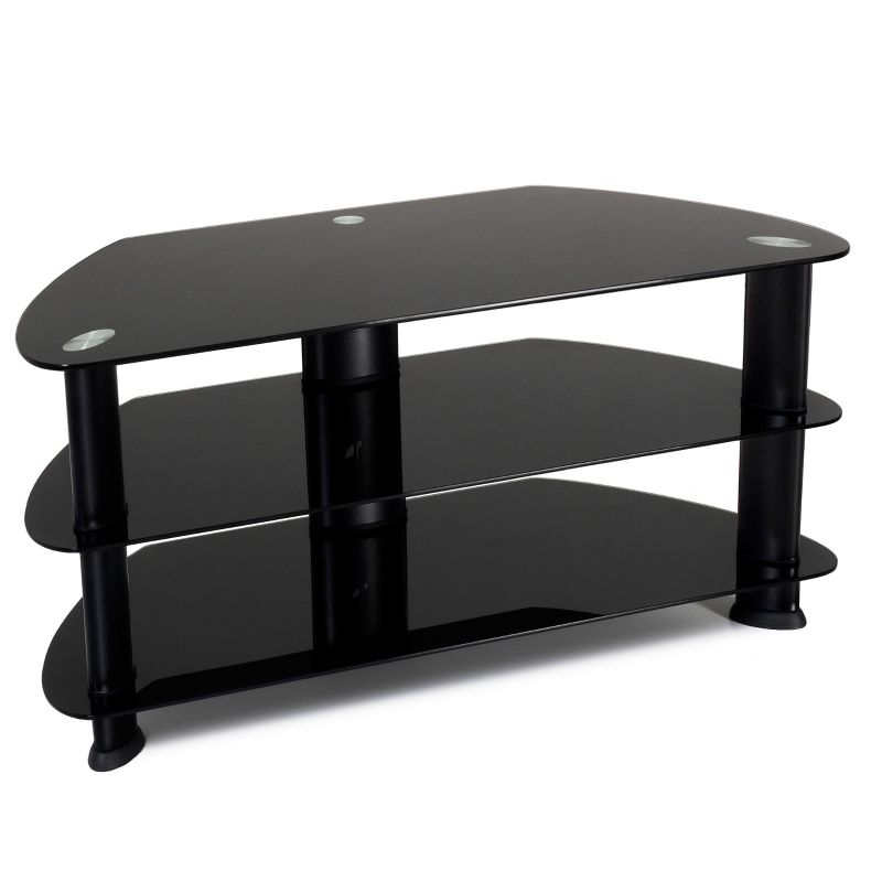 Corner Tv Stand CorLiving Black