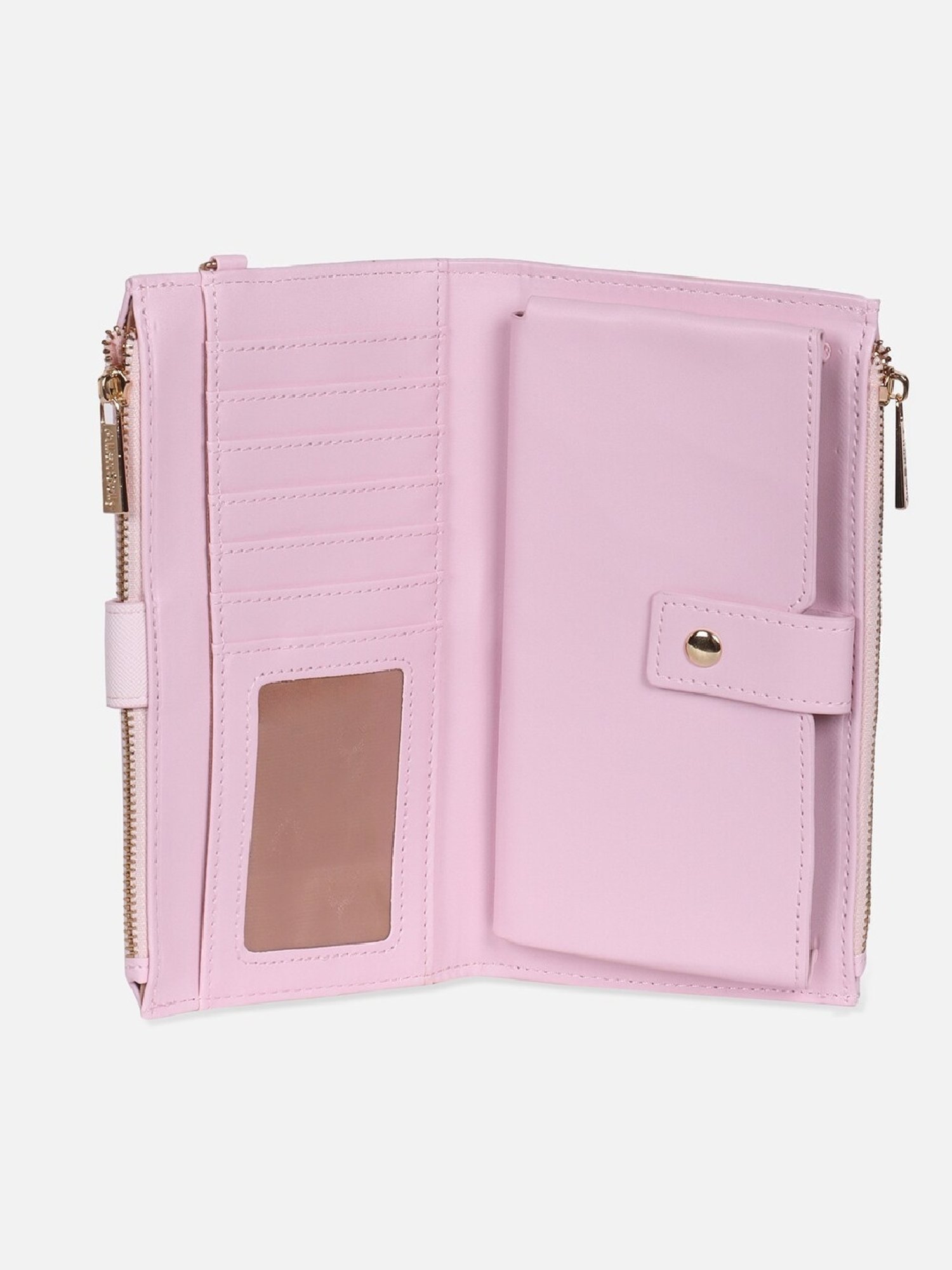 Allen Solly Pink Printed Bi-Fold Wallet for women