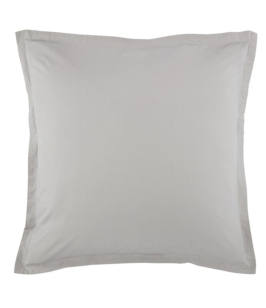 Kassatex Lorimer Washed Percale Euro Sham Pair