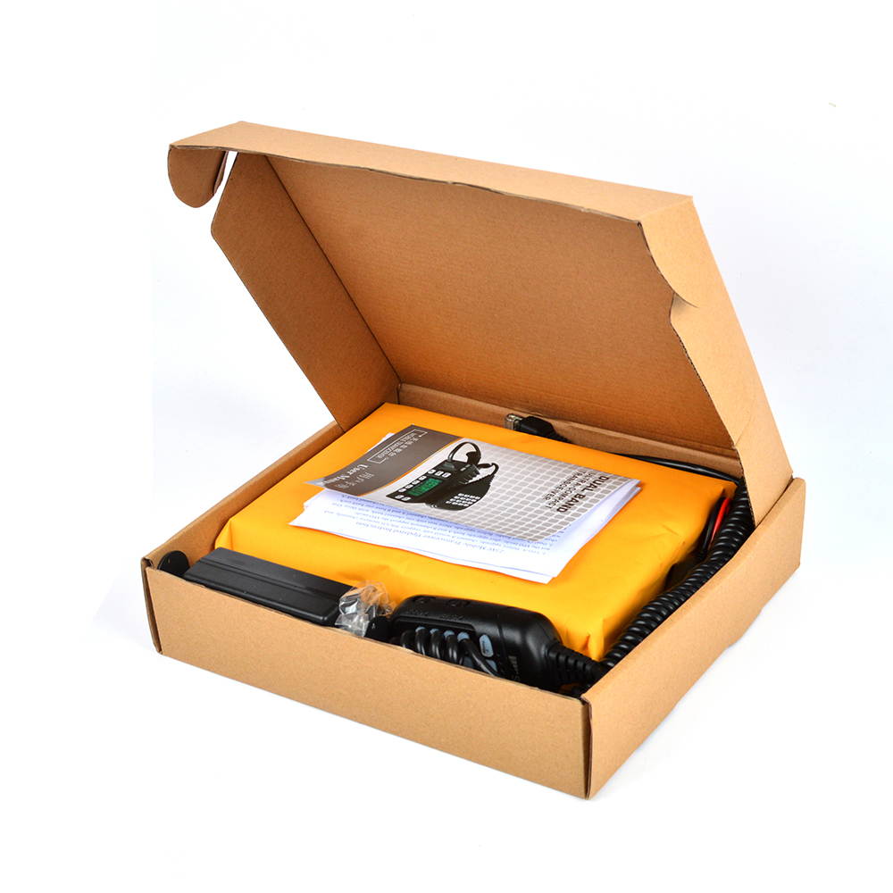 HYS TC-B25W 25W Dual Band VHF/UHF 136-174/400-470MHz Backpackable Two Way Radio Mobile Transceiver Amateur Ham Radio with 12000mAh Battery