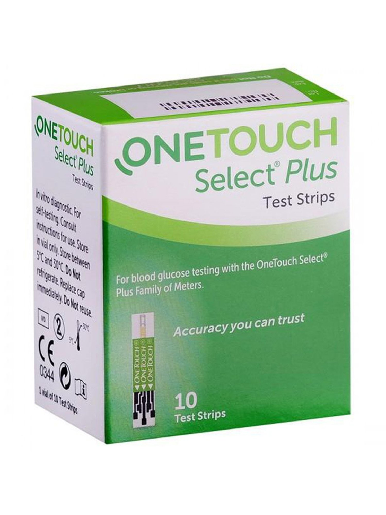 OneTouch Select Plus Test Strips - Pack of 10