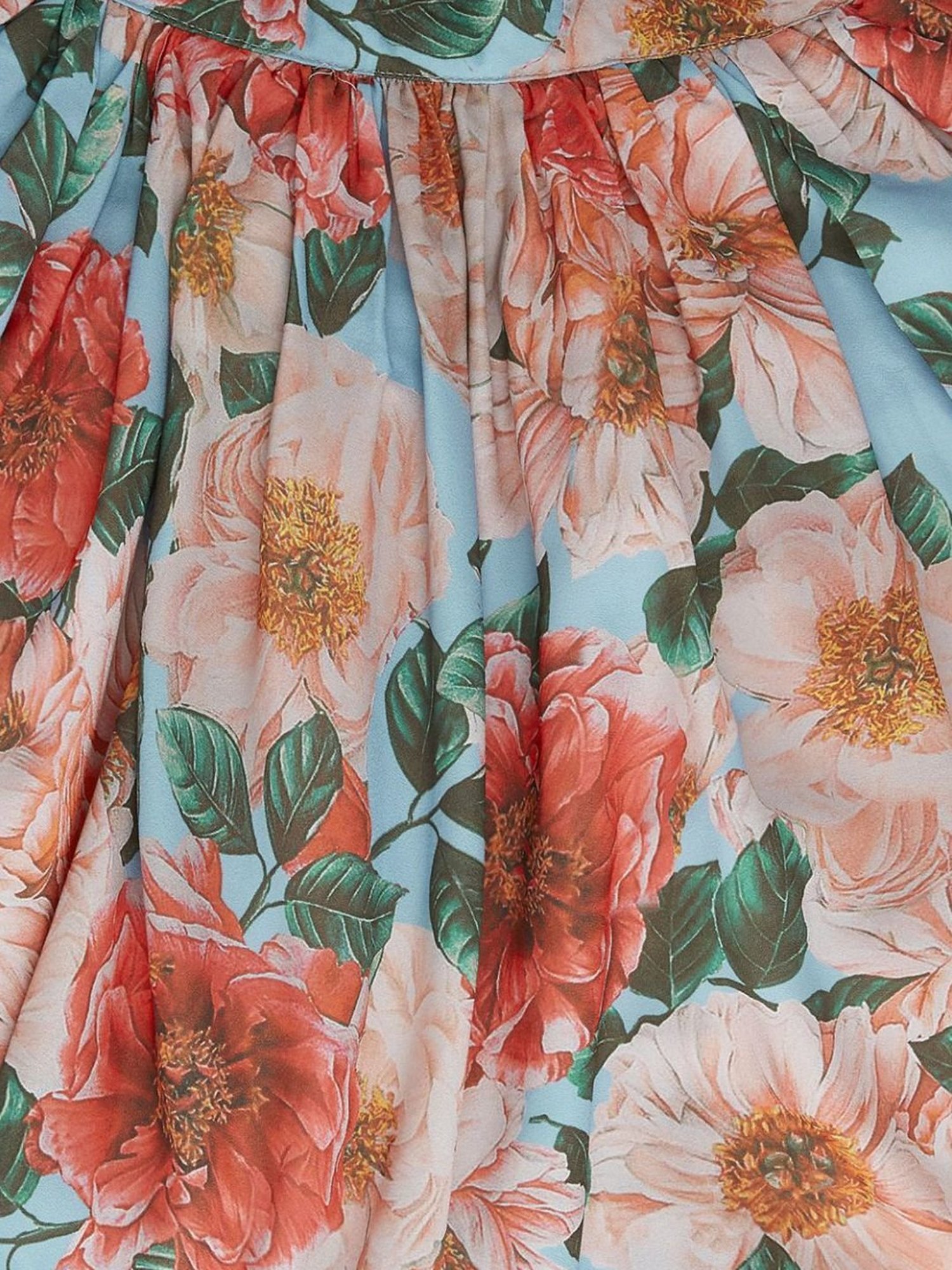 A Little Fable Kids Multicolor Solid Skirt