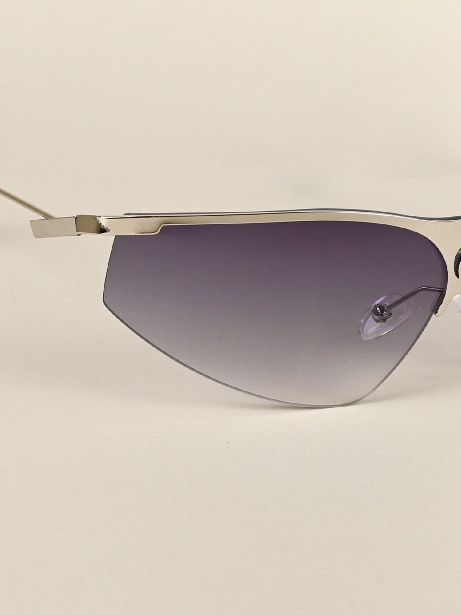 Voyage Grey Wraparound UV Protection Unisex Sunglasses