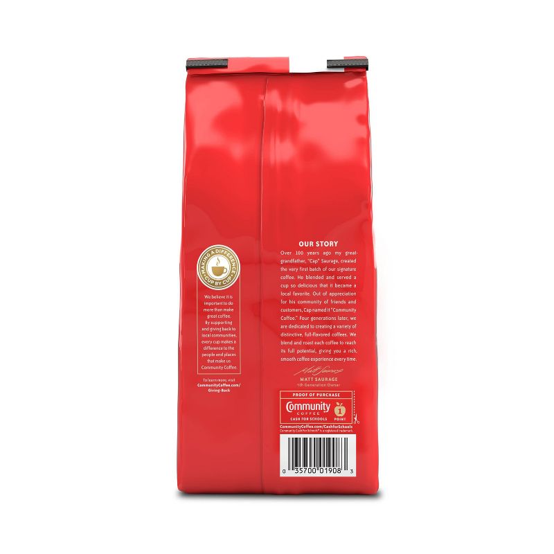 Community Coffee Pecan Praline Medium Dark Roast Ground Coffee - 12oz