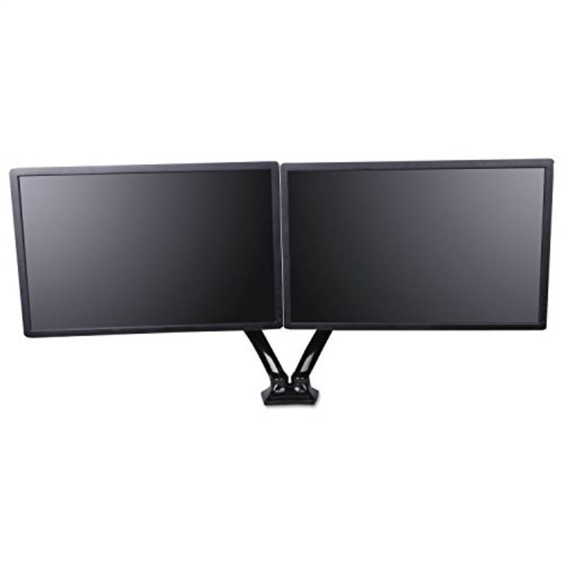 Alera AdaptivErgo Articulating Monitor Arm Dual Monitor 30" Black ALEAEMA2L