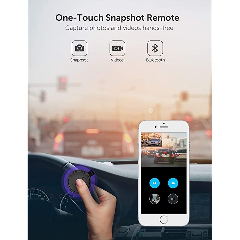 Dual Dash cam |  Dual 1920x1080P FHD | Front and Rear dash camera | 2560x1440P Single Front| for cars with Wi-Fi | Night Vision | Parking Mode | G-sensor | WDR | Loop recording| Support 128GB Max