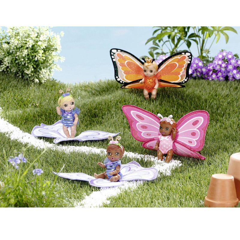 Baby Born Surprise Sparkle Fly Babies – Collectible Surprise Baby Dolls with 10+ Surprises