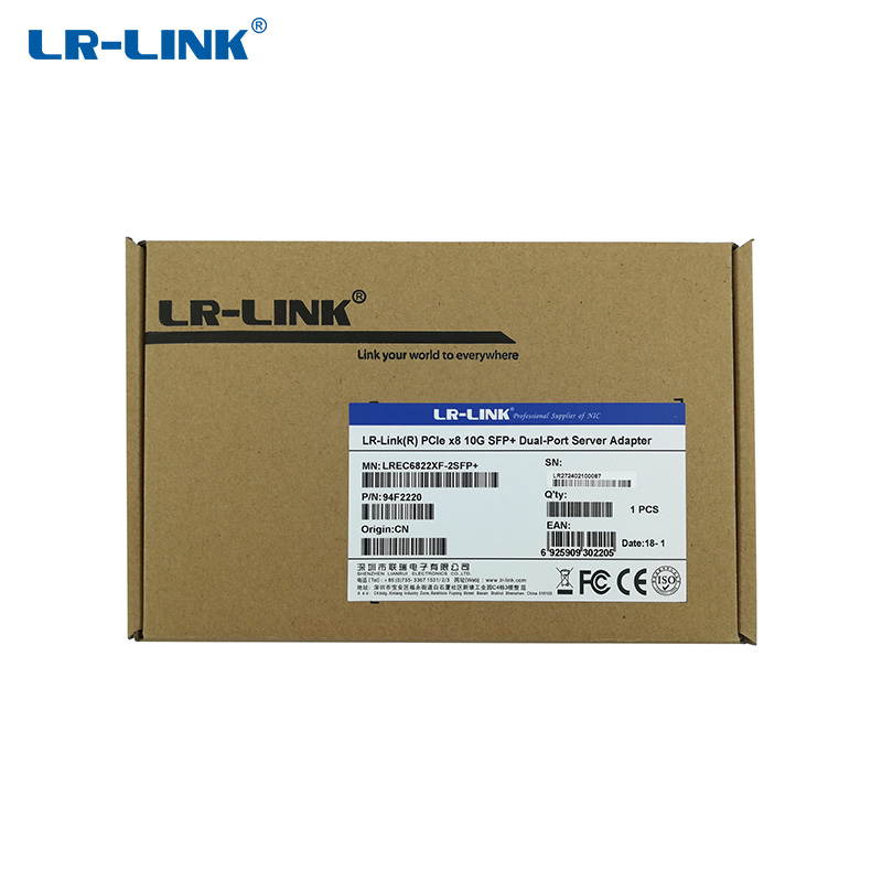 10 Gigabit Dual-port Fiber Ethernet Adapter