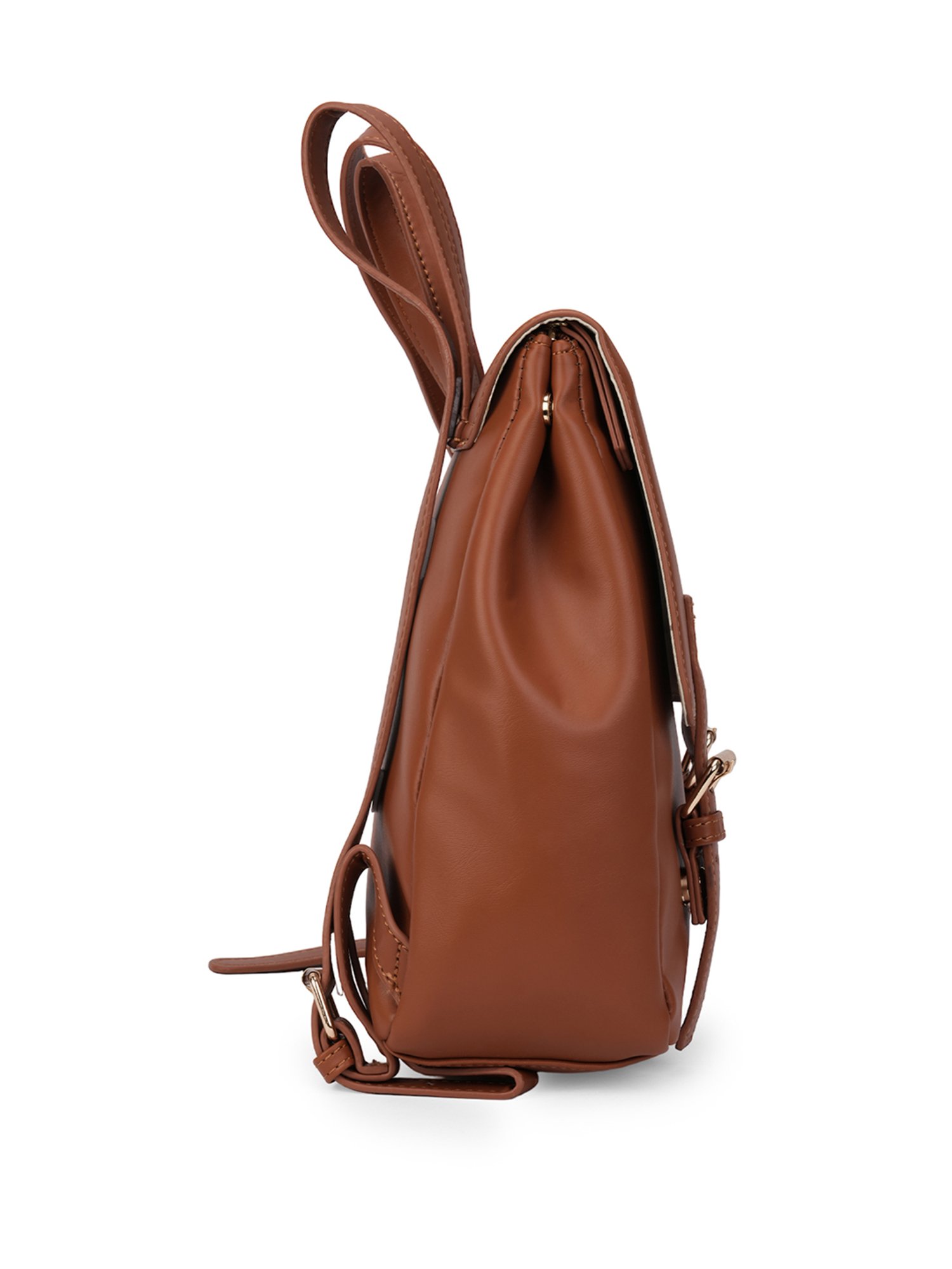 Lavie Oleo23 Tan Solid Large Backpack