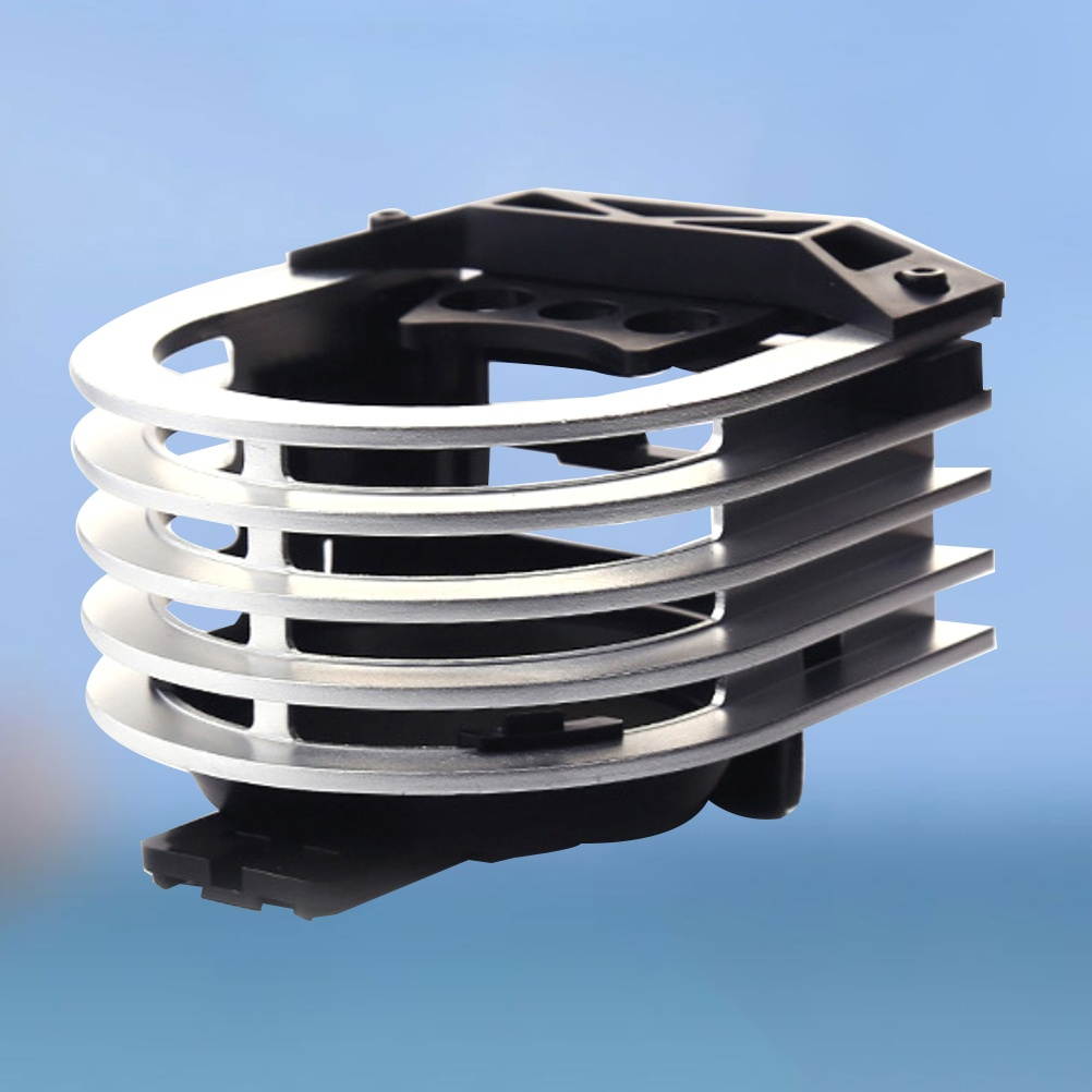 Universal Air Vent Auto Car Truck Stand Holder Folding Drink Bottle Cup Holder (Silver)