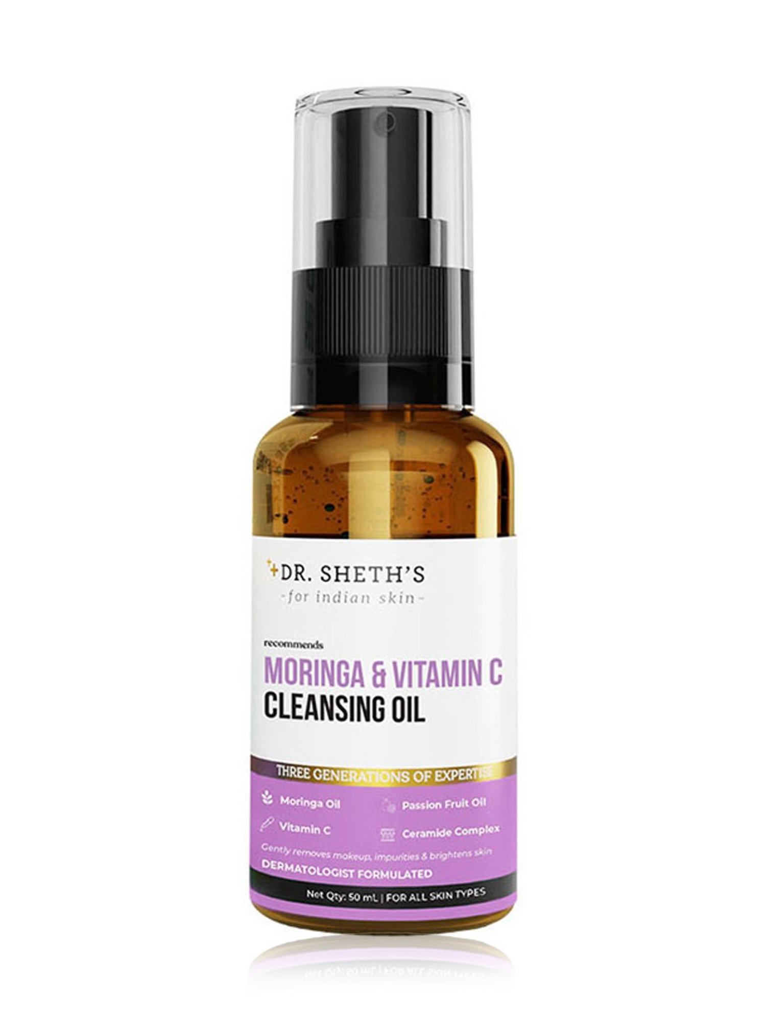 Dr. Sheth's Moringa & Vitamin C Cleansing Oil - 50 ml
