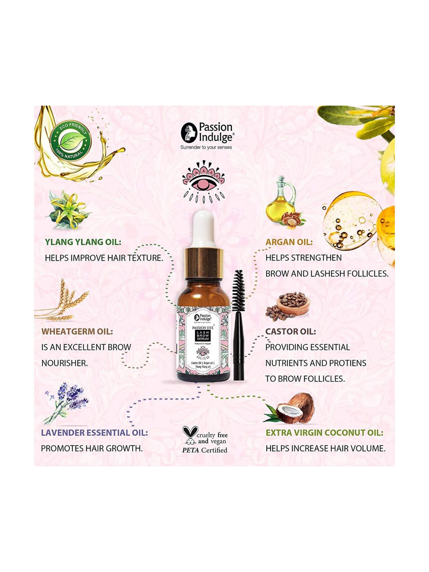 Passion Indulge Buy Kumkumadi Oil & Get Eye Serum Free Worth Rs 480