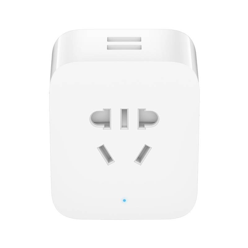 [ bluetooth Gateway Version] Xiaomi Mijia Dual USB Smart WIFI Socket Work With Xiaomi bluetooth Thermometer Hygrometer Smart Doorlock