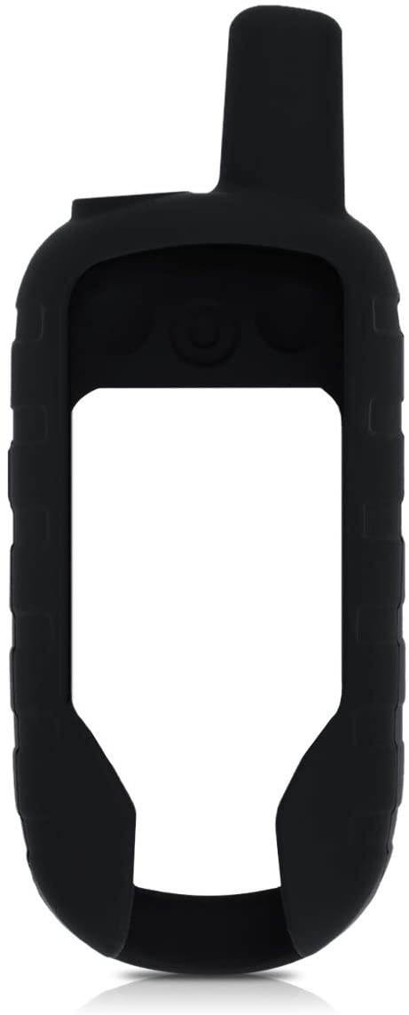 kwmobile Case Compatible with Garmin Alpha 100 - GPS Handset Navigation System Soft Silicone Skin Protective Cover - Black