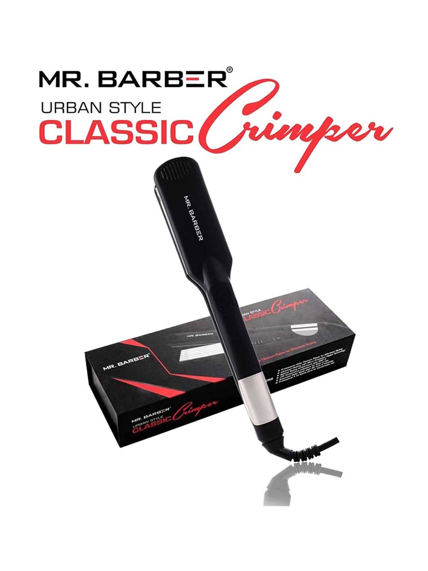 Mr. Barber Urban Style MB-USC Classic Crimper (Black)