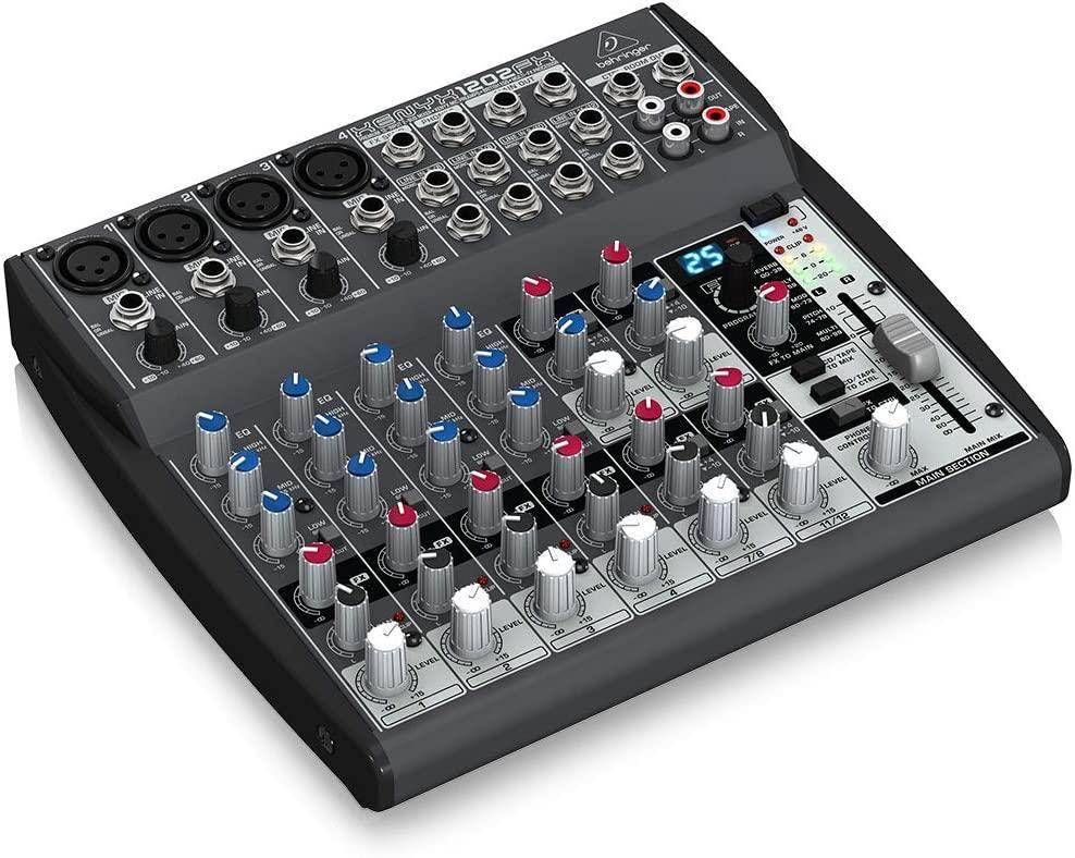 Behringer XENYX 1202FX 12 Input Mixer (with Effects)