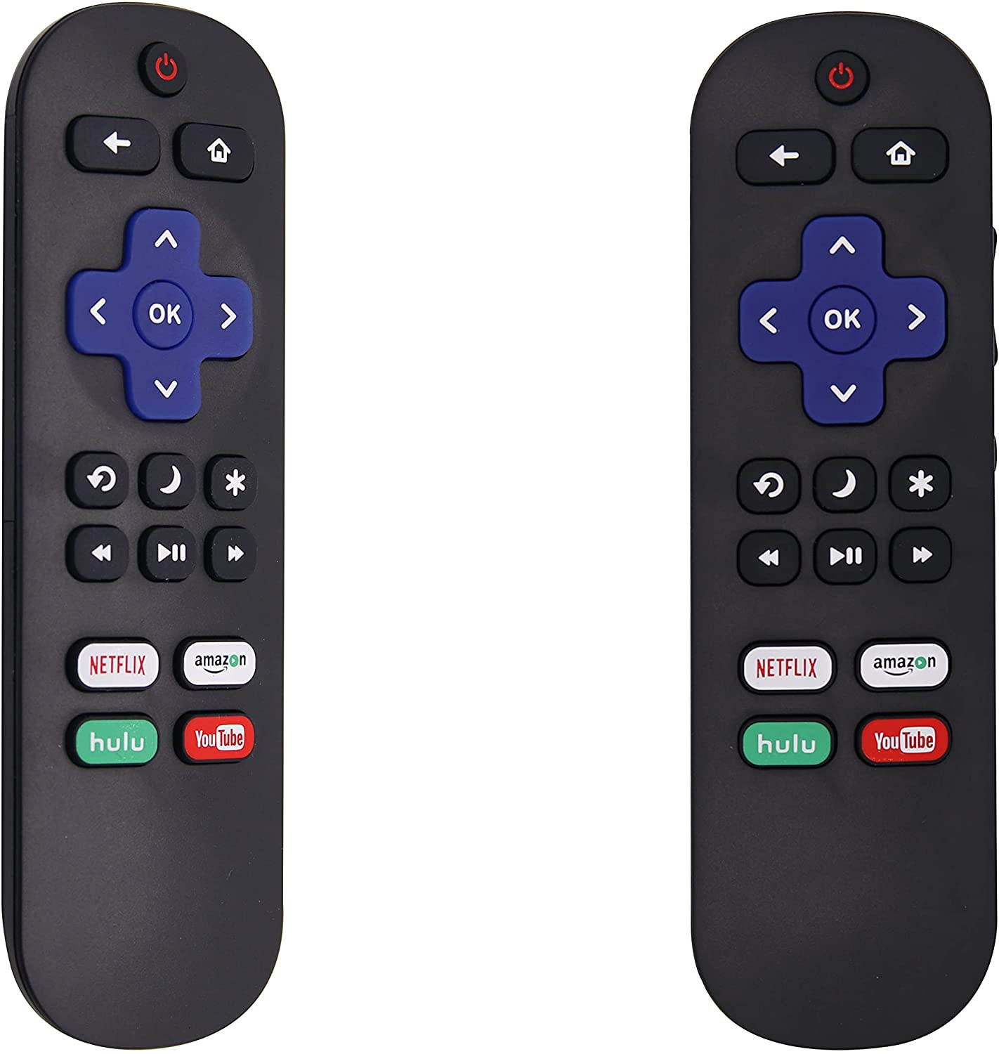 MYHGRC Replacement TCL Roku TV Remote Control Fit for TCL Roku TVs, Universal TCL TV Roku IR Remote Without Programming