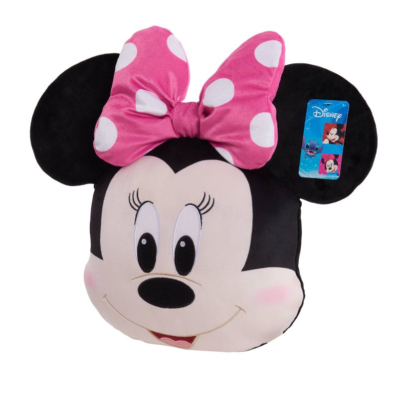 Minnie Mouse Character Head Plush